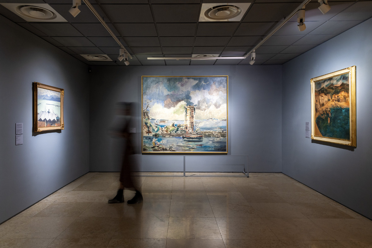 INSTALLATION VIEW MOSTRA MATISSE E LA LUCE DEL MEDITERRANEO