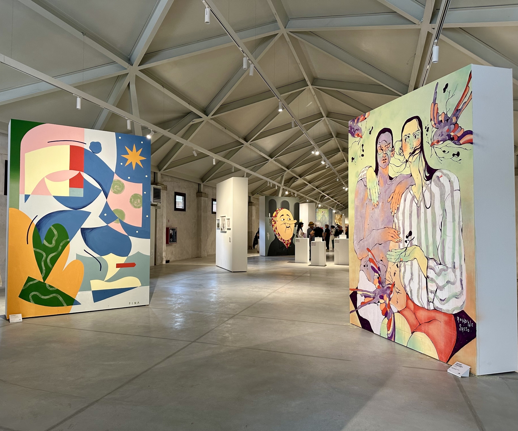 Installation view Artefici del nostro Tempo