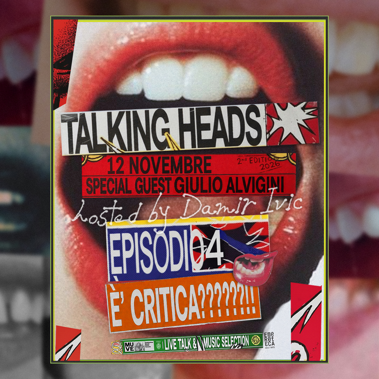 grafica talking heads
