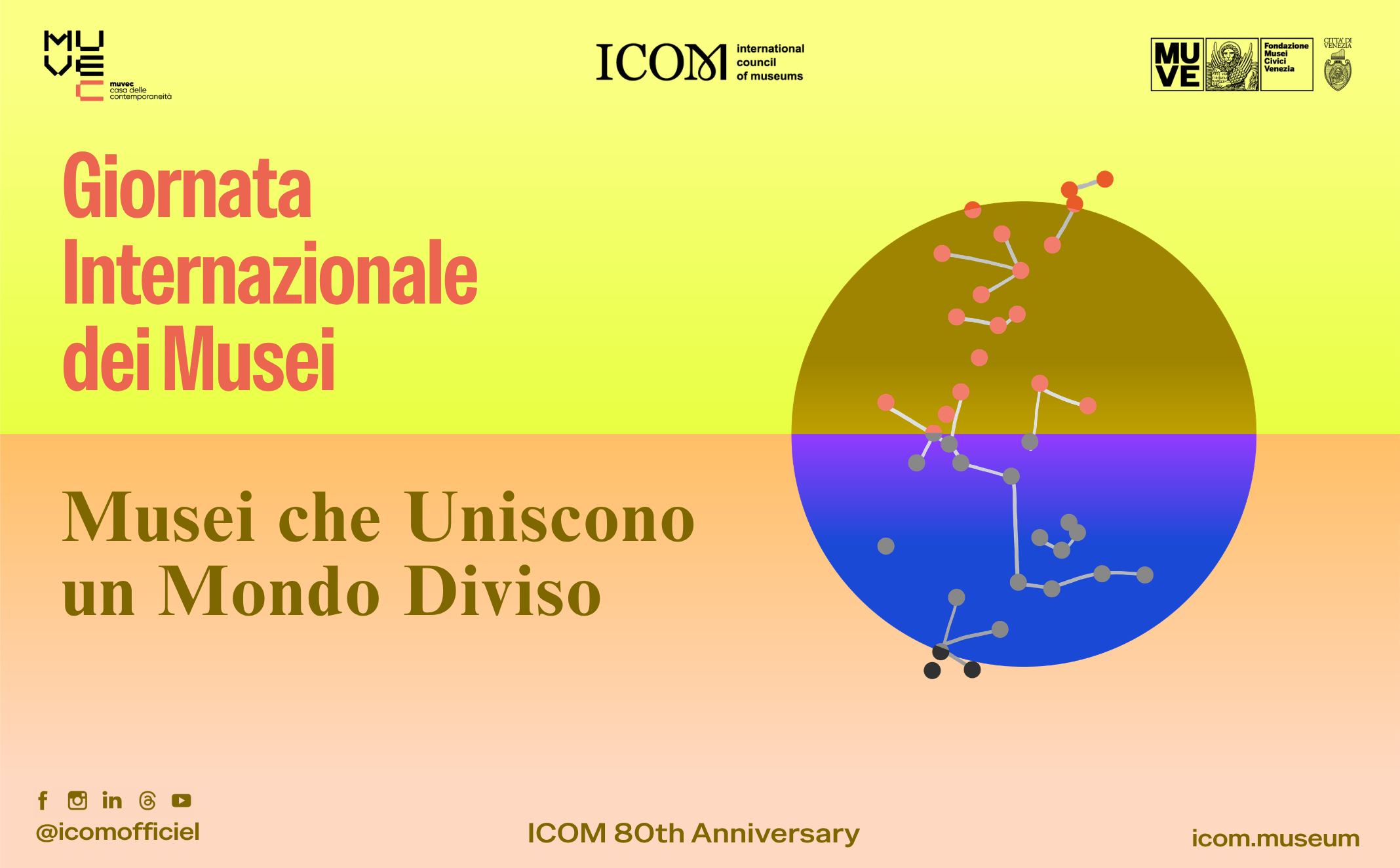 Locandina icom giornata internazionale musei